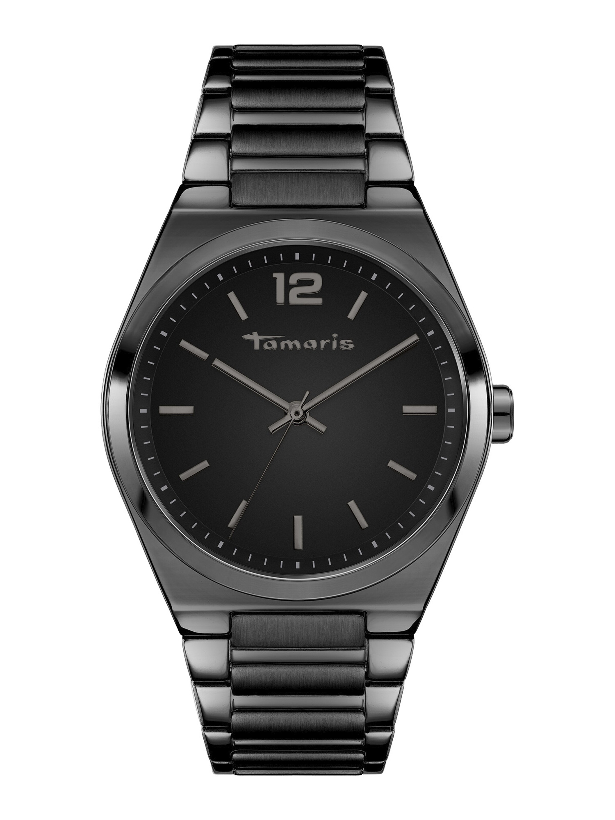 Tamaris Uhr in Schwarz: Vorderseite