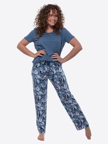 Ammann Pajama 'Night & Home' in Blue