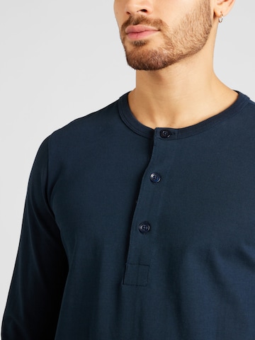 KnowledgeCotton Apparel Shirt in Blauw