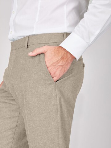 Steffen Klein Slimfit Broek in Beige