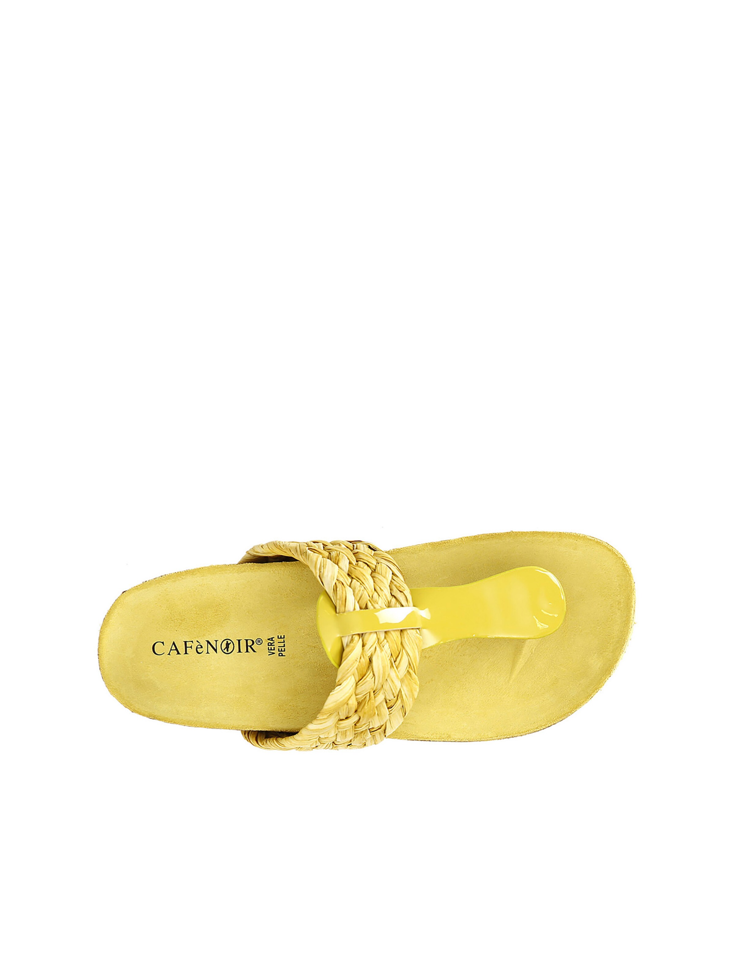 Infradito di CAFè NOIR in giallo