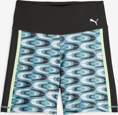 PUMA Sports trousers in Turquoise / Mint / Black / White, Item view