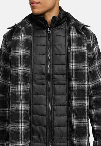 INDICODE JEANS Between-Season Jacket 'INDjango' in Black