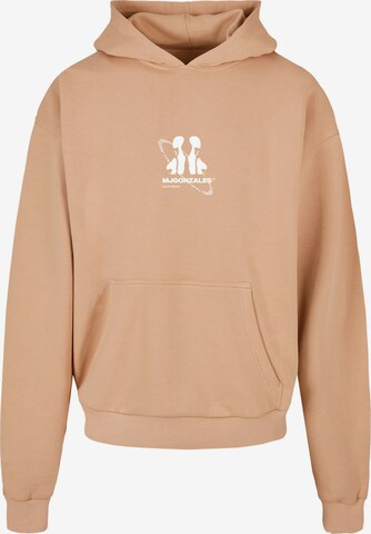 Sweat-shirt MJ Gonzales en beige : devant