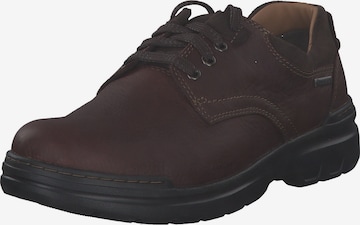 CLARKS Lace-Up Shoes 'Rockie 2' in Brown: front