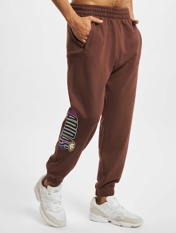 ADIDAS ORIGINALS Tapered Hose 'Trefoil A33' in Braun: predná strana