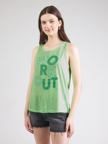 Soccx - Top en verde: frente