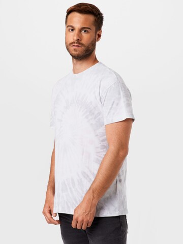 Tricou de la Abercrombie & Fitch pe gri: față