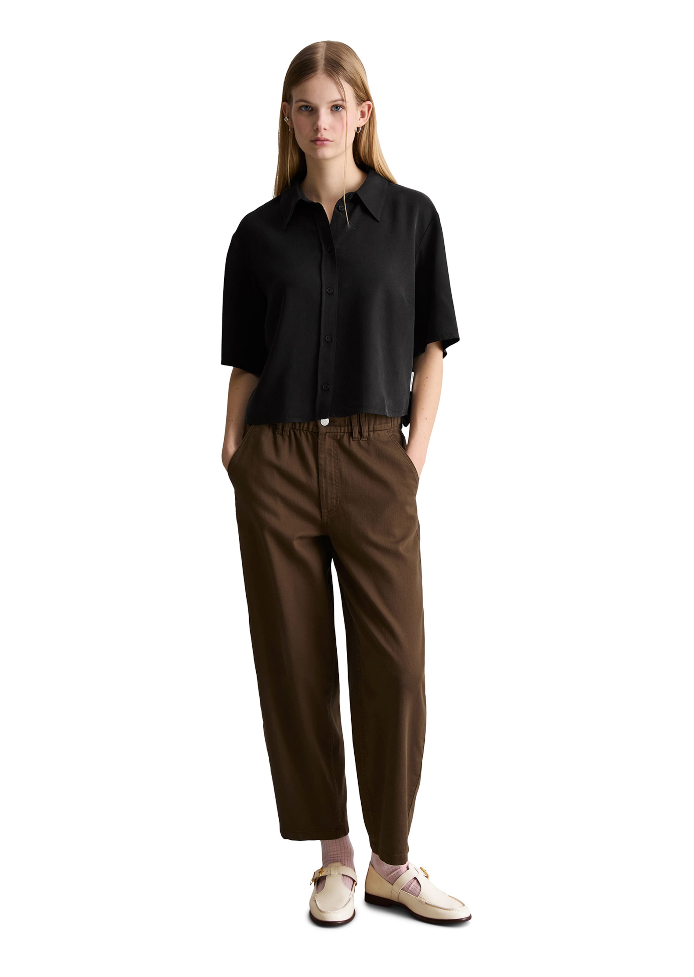 Marc O'Polo DENIM Bluse in Schwarz