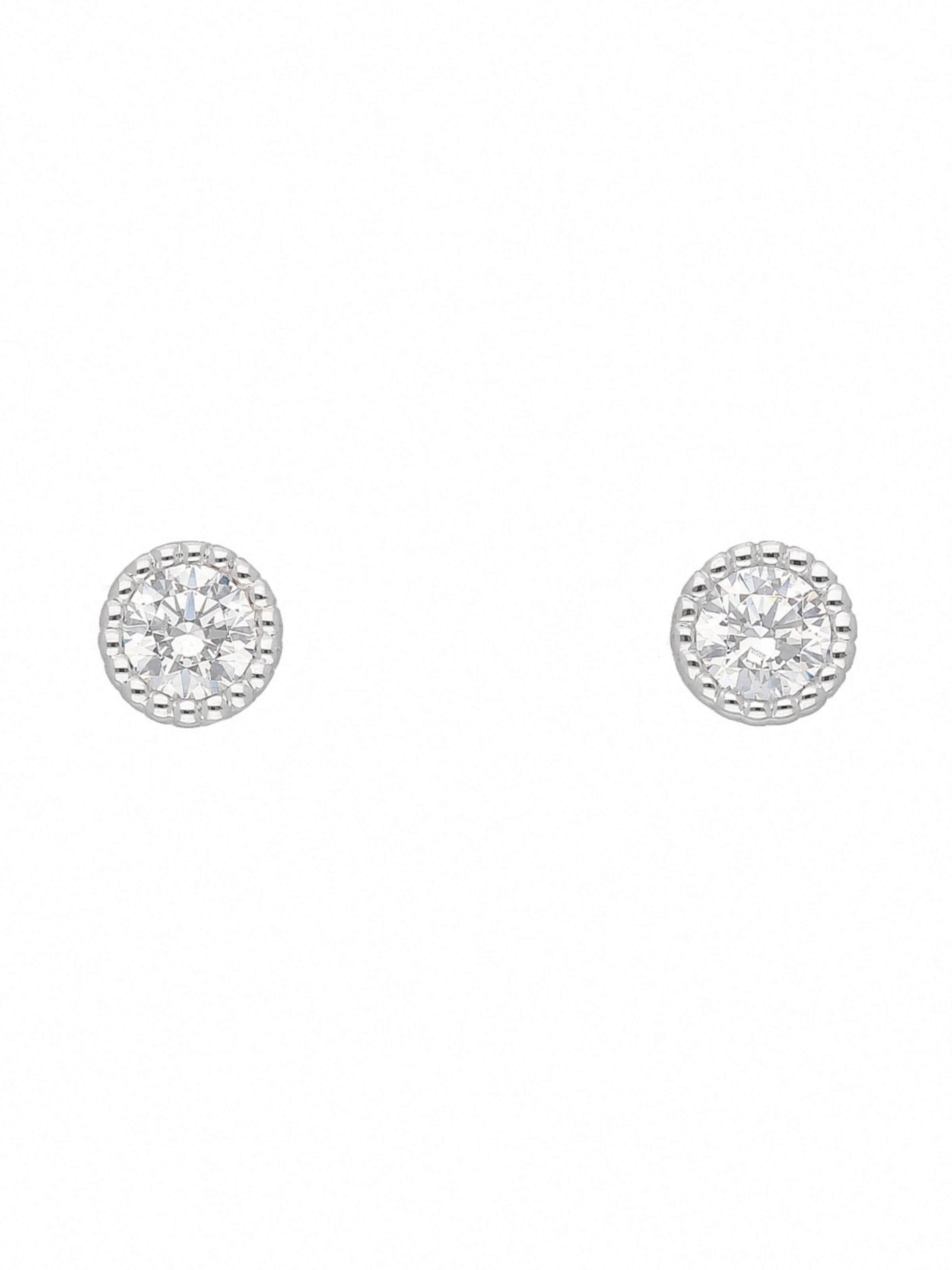 Adelia´s Ohrringe in Silber: Vorderseite