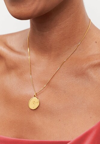 Pendentif 'Lilie' Stilnest en or : devant