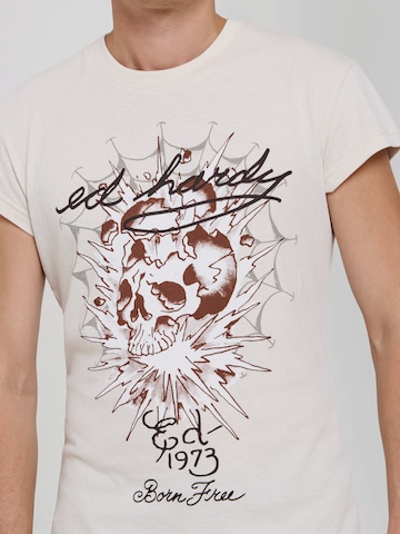 Ed Hardy Shirt in Beige
