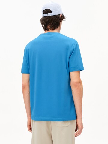 ARMEDANGELS T-Shirt JAAMES in Blau: Vorderseite