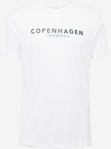 Lindbergh Tričko 'Copenhagen' – bílá: přední strana