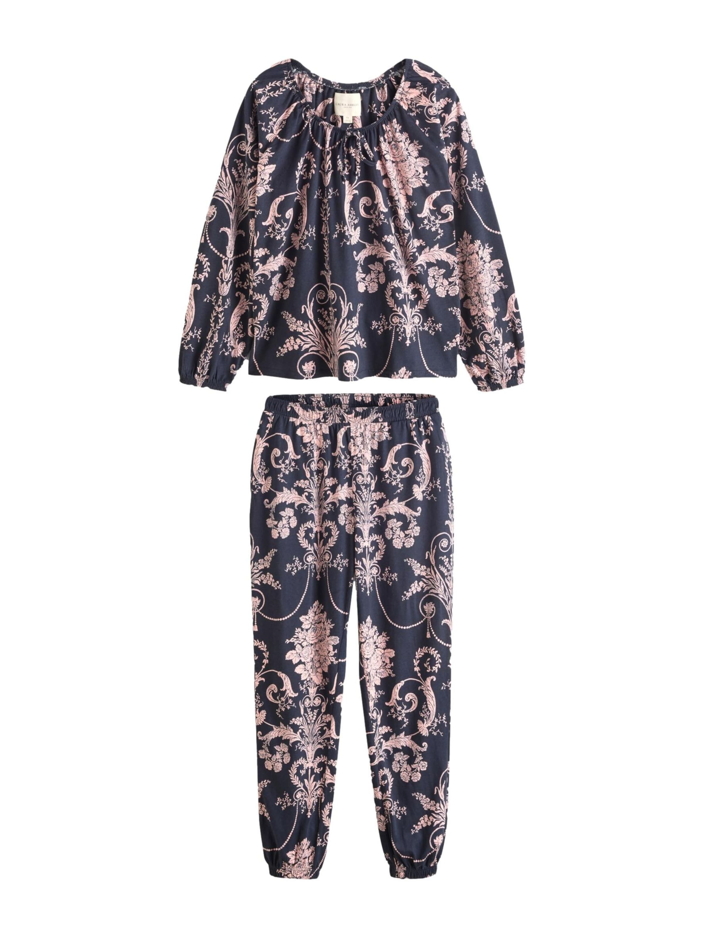 LAURA ASHLEY Pajama in Blue: front