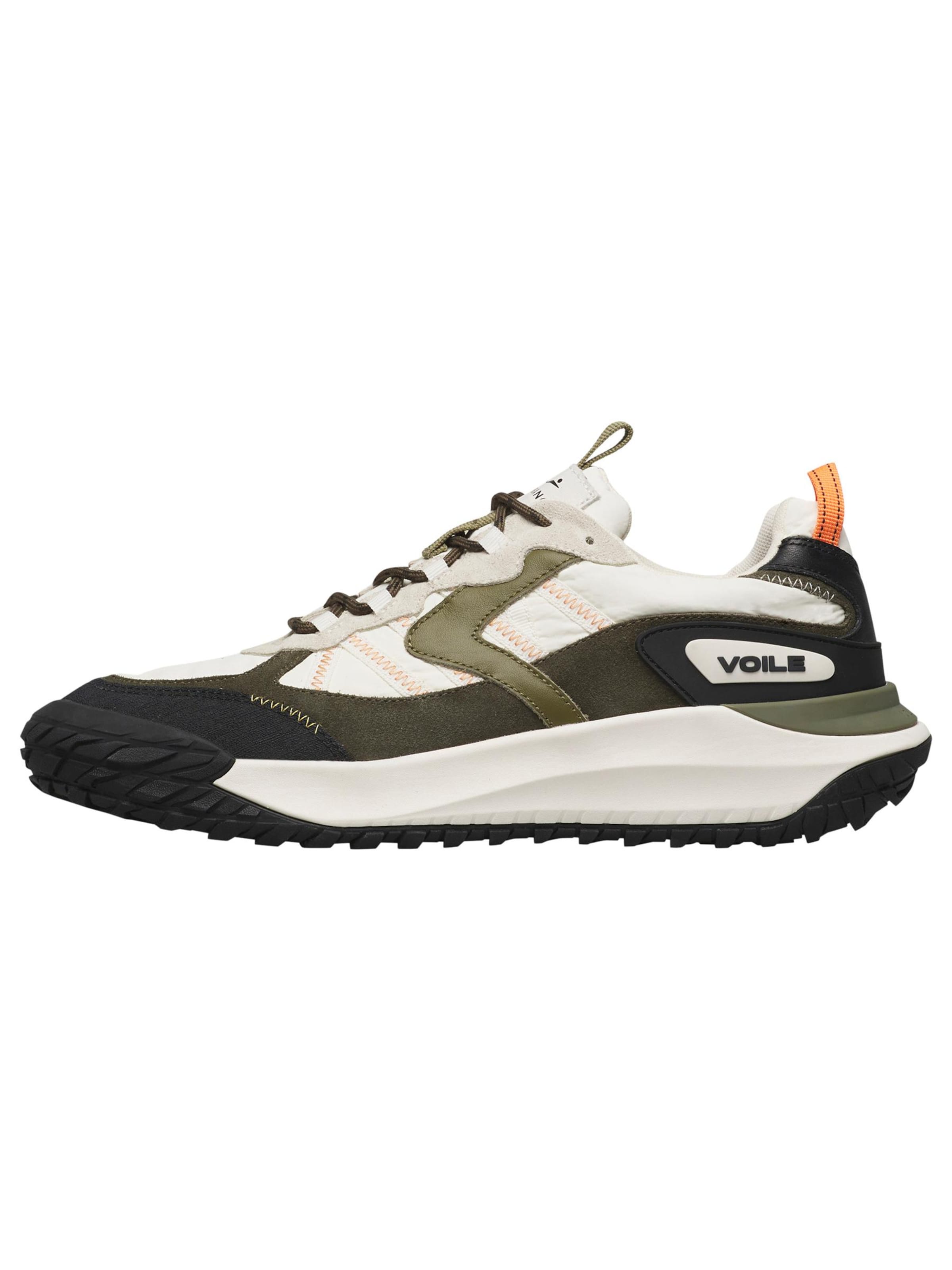 Voile blanche Platform trainers 'CLUB ACT 2 M.' in Green