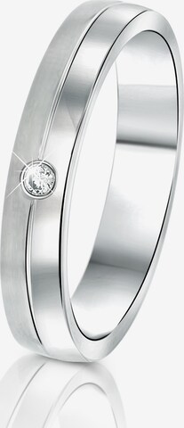 Lucardi Ring in Silver: front