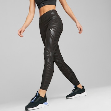 PUMA Skinny Sports trousers ' NOVA Shine High waist' in Black
