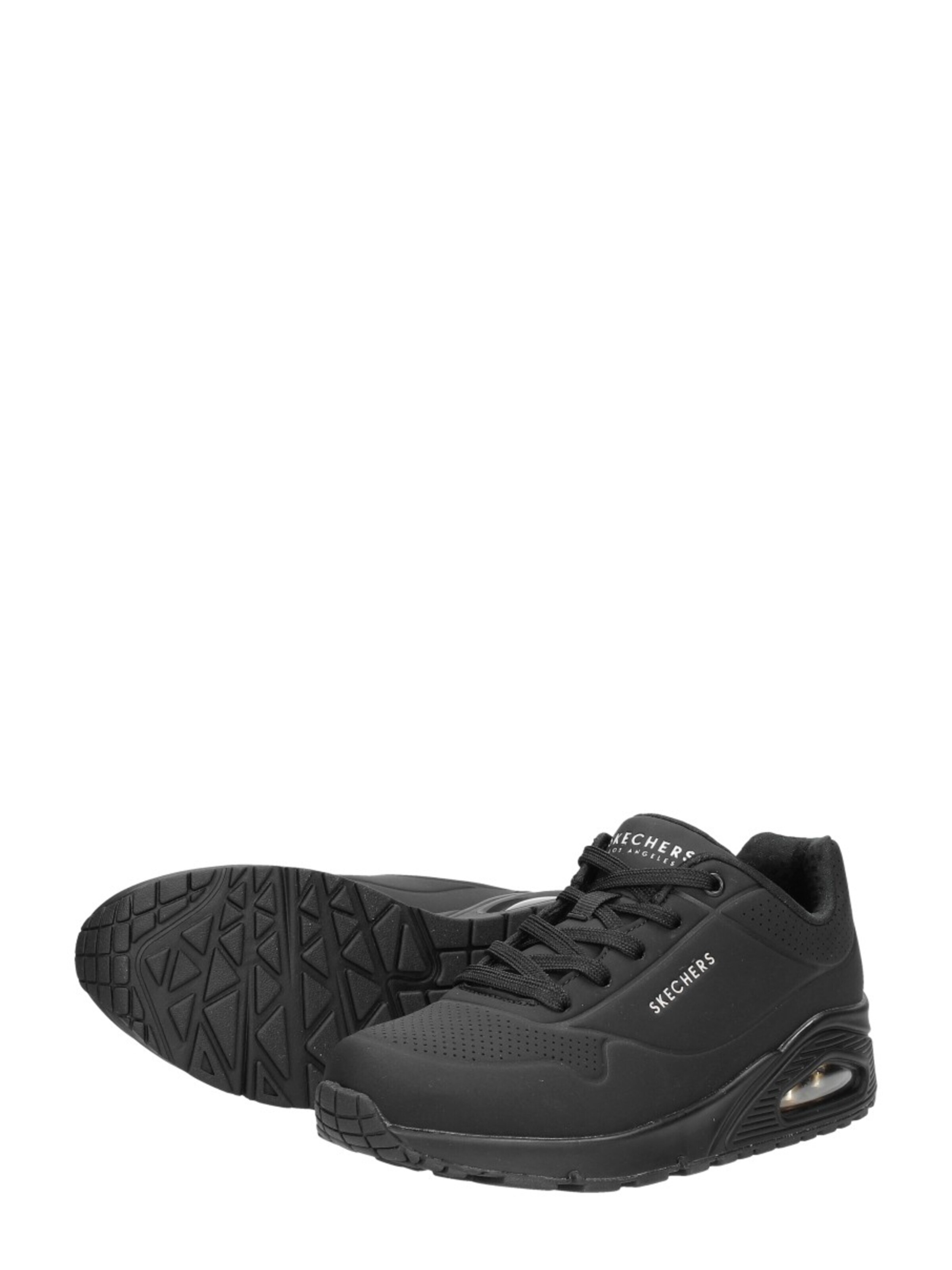SKECHERS Sneakers laag 'Uno - Stand On Air' in Zwart