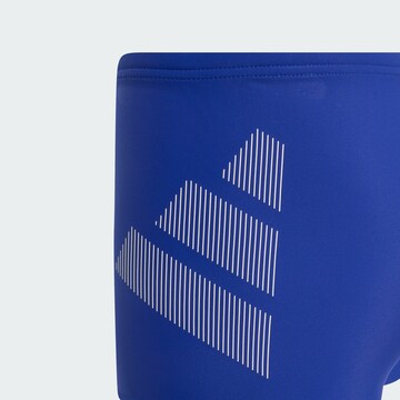 Maillot de bain de sport 'Big Bars' ADIDAS PERFORMANCE en bleu