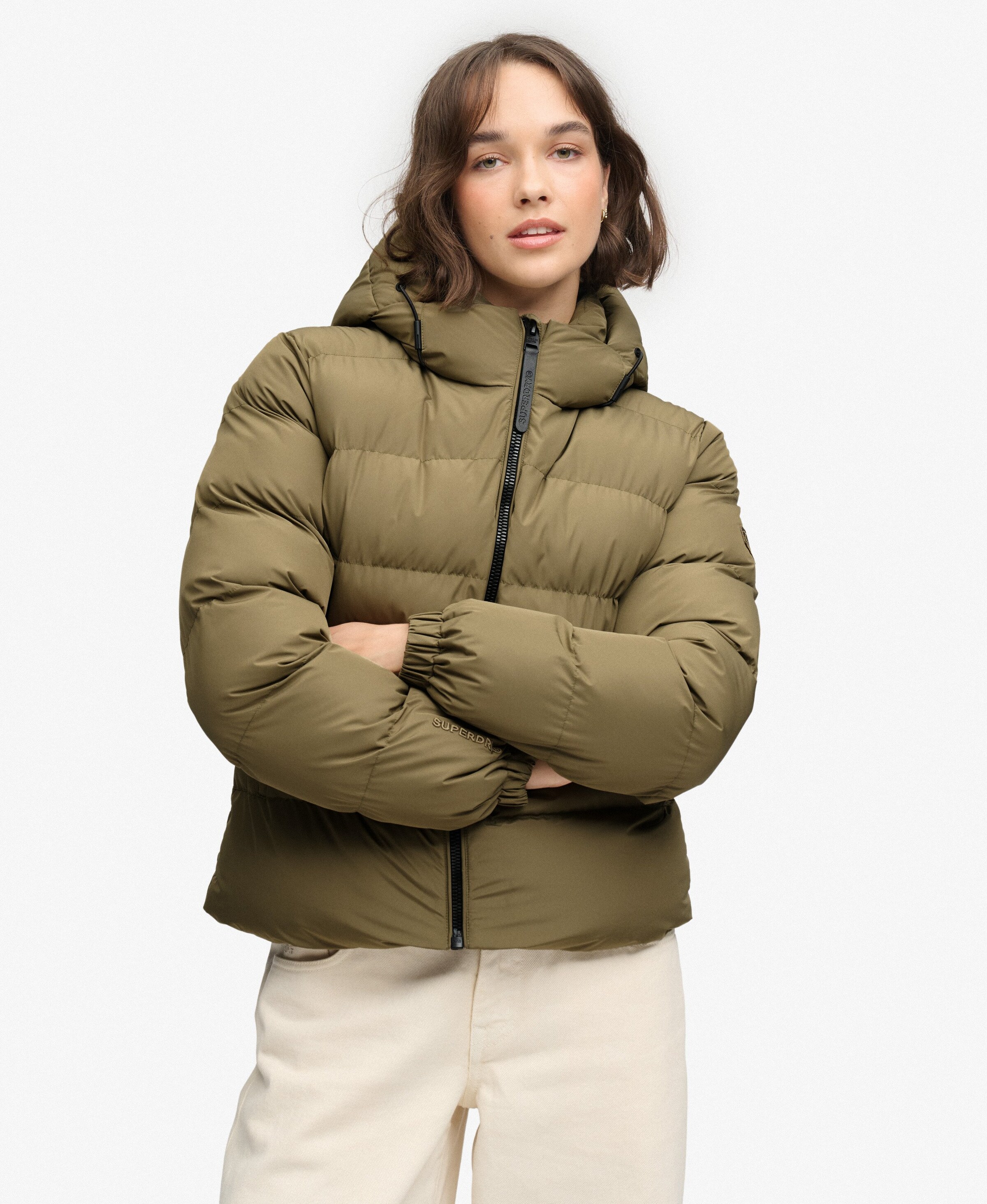 Superdry & Co Overgangsjakke i grøn