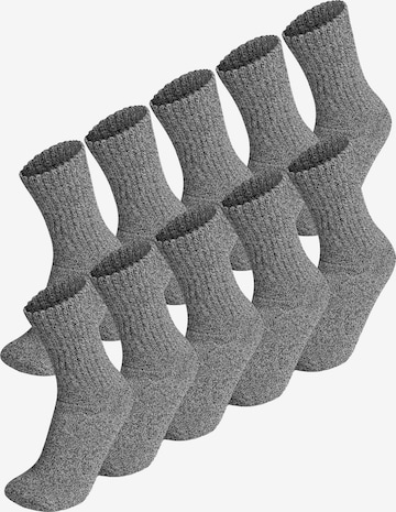 normani Socken 'Extrem' in Grau: Vorderseite