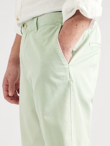 žalia SCOTCH & SODA Standartinis „Chino“ stiliaus kelnės