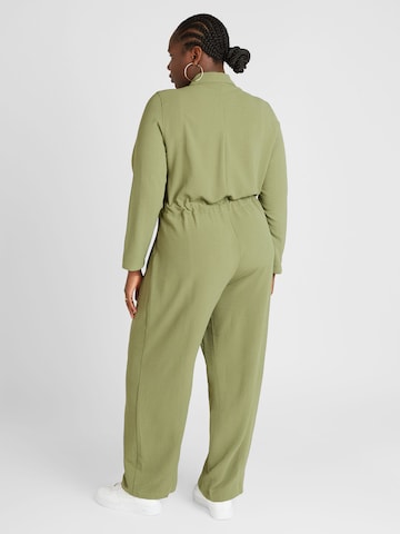 ONLY Carmakoma Jumpsuit 'METTA' in Green