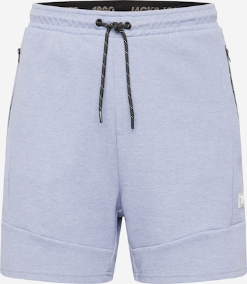 JACK & JONES Regular Pants 'Air' in Blue: front