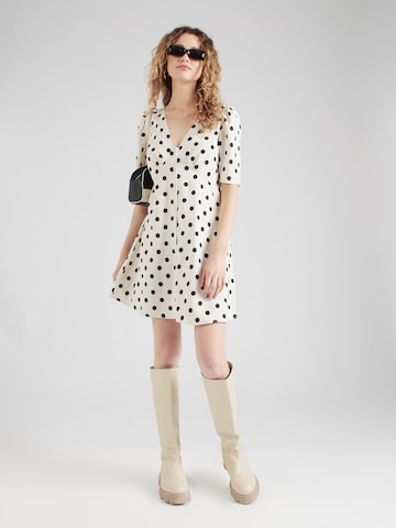 GAP - Vestido camisero en beige