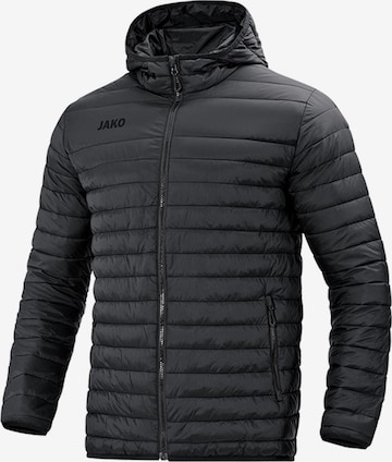 JAKO Athletic Jacket in Black: front