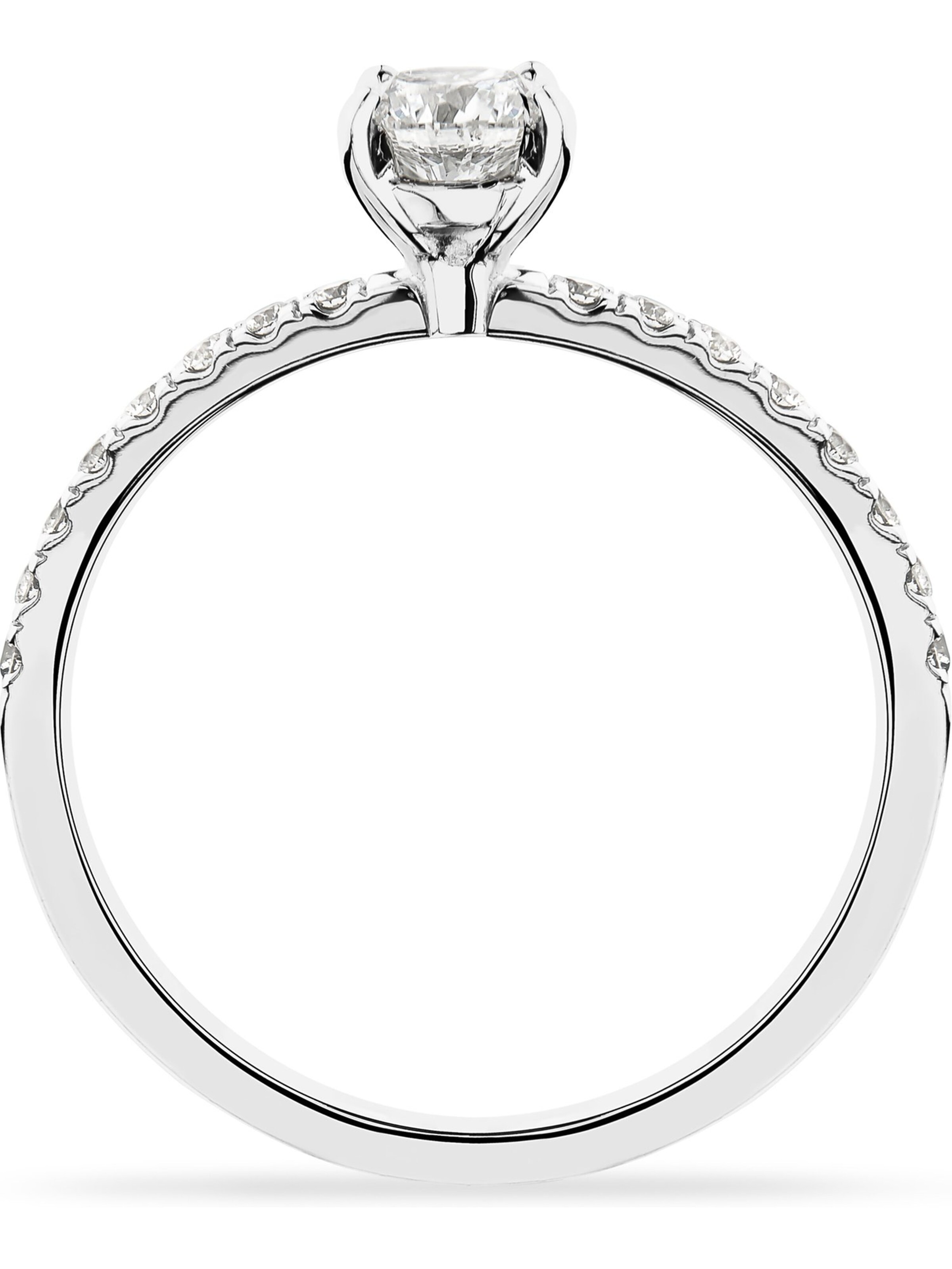 CHRIST Ring in Weiß