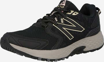 Chaussure de course '410' new balance en noir : devant