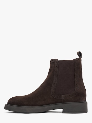 Estro Chelsea boots '09-3814' i brun