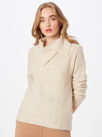 VILA Sweater 'Sadie' in Beige: front