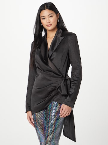 Misspap Blazer in Black: front