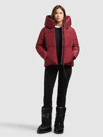 Veste d’hiver 'Audrey2' khujo en rouge