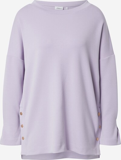 s.Oliver BLACK LABEL Sweatshirt em lilás, Vista do produto