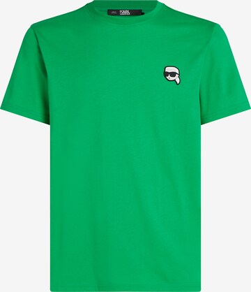 Maglietta di Karl Lagerfeld in verde: frontale