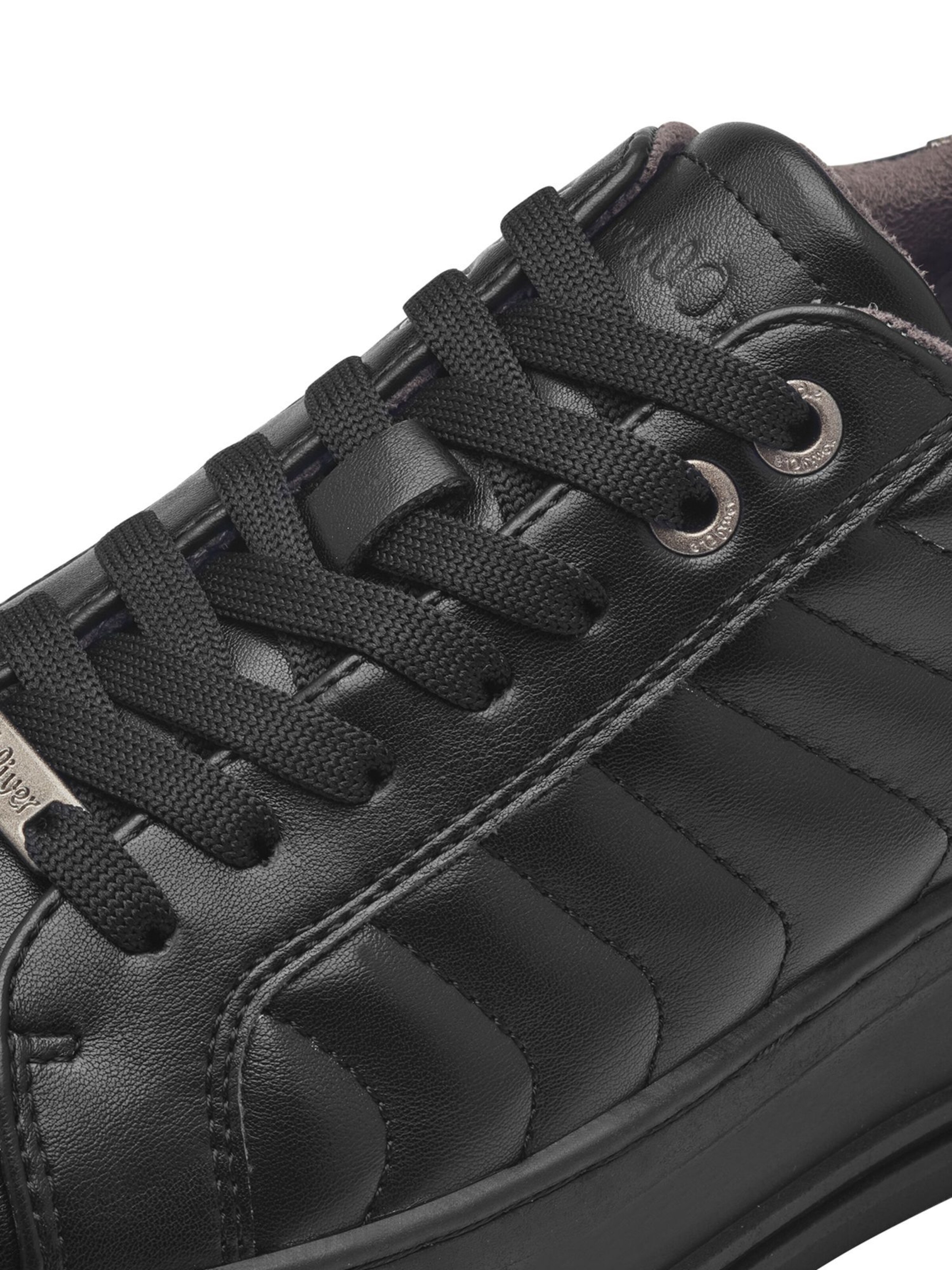 s.Oliver Sneakers laag in Zwart