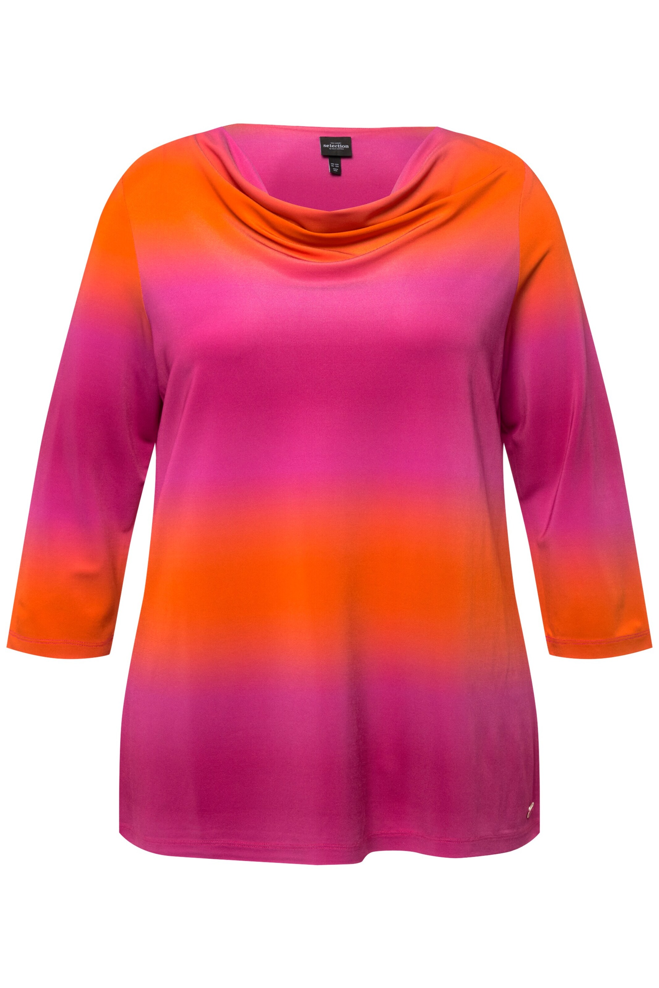 Ulla Popken Shirt in Gemengde kleuren: voorkant