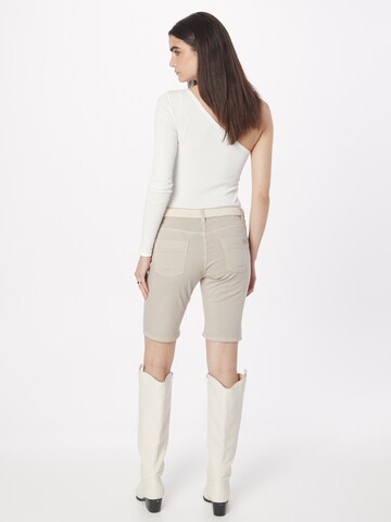 Coupe slim Pantalon Stitch and Soul en beige