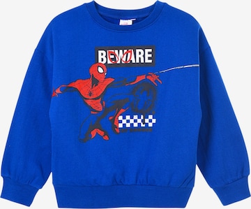 Spider-Man Sweatshirt 'Sweatshirt Spider-Man' in Blue: front