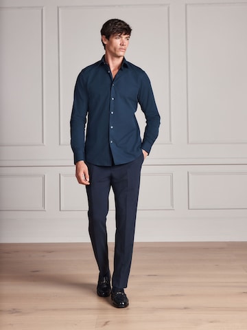 Next Slim fit Business shirt in Blue