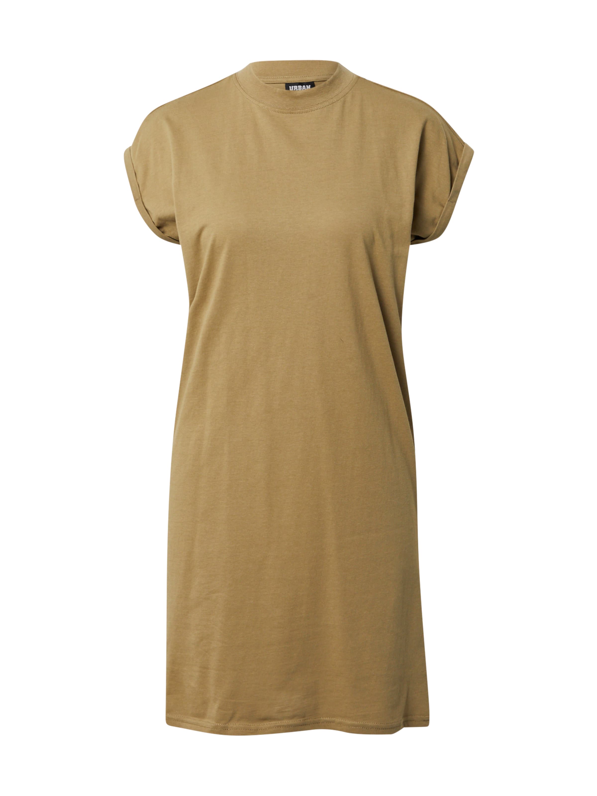 Urban Classics Φόρεμα 'Turtle' σε μπεζ: μπροστά