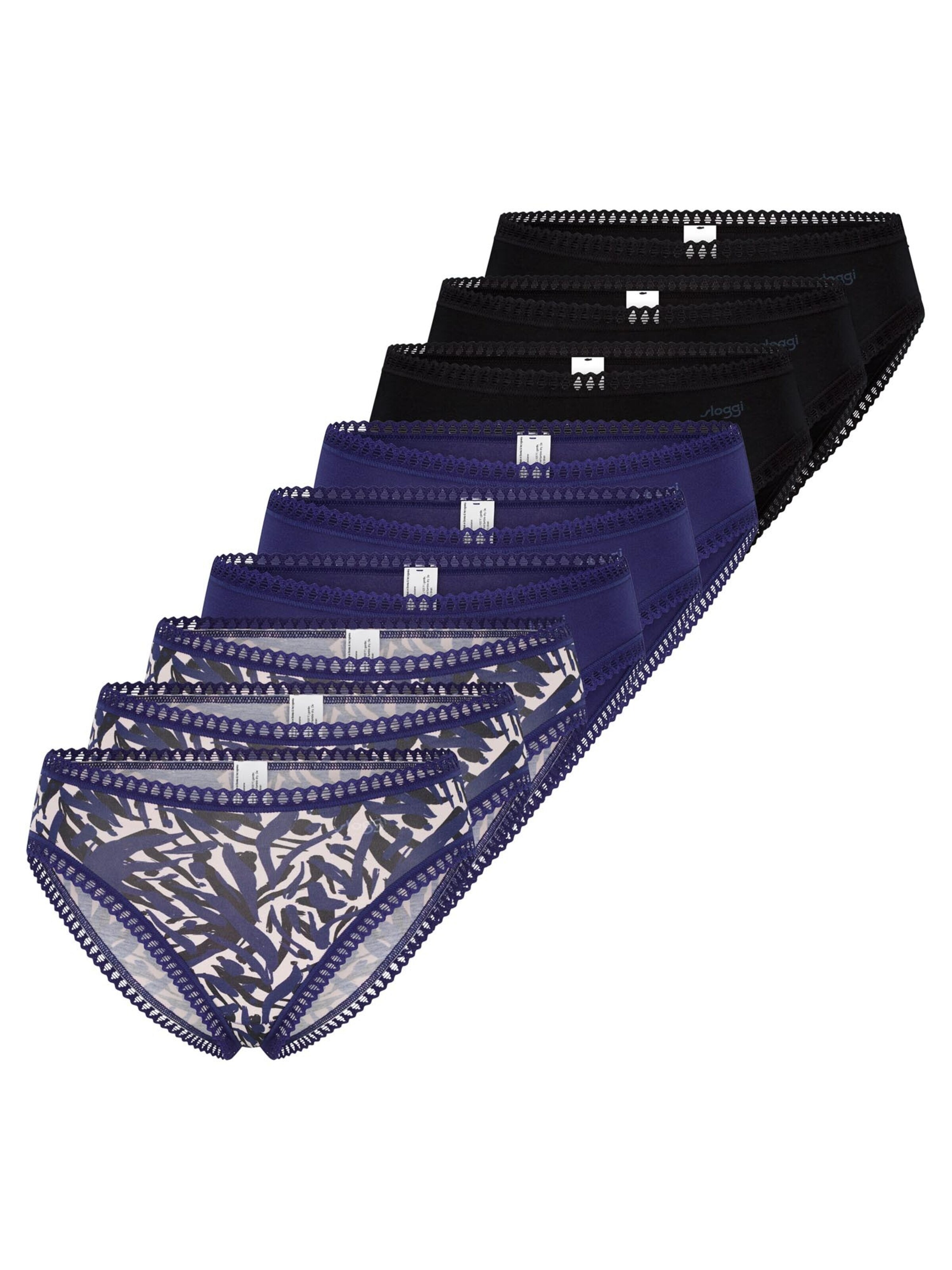 SLOGGI Panty 'GO Crush' in Blue: front