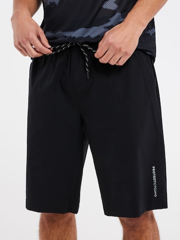 PROTEST Slimfit Hose 'PRTHAYLES' in Schwarz: Vorderseite