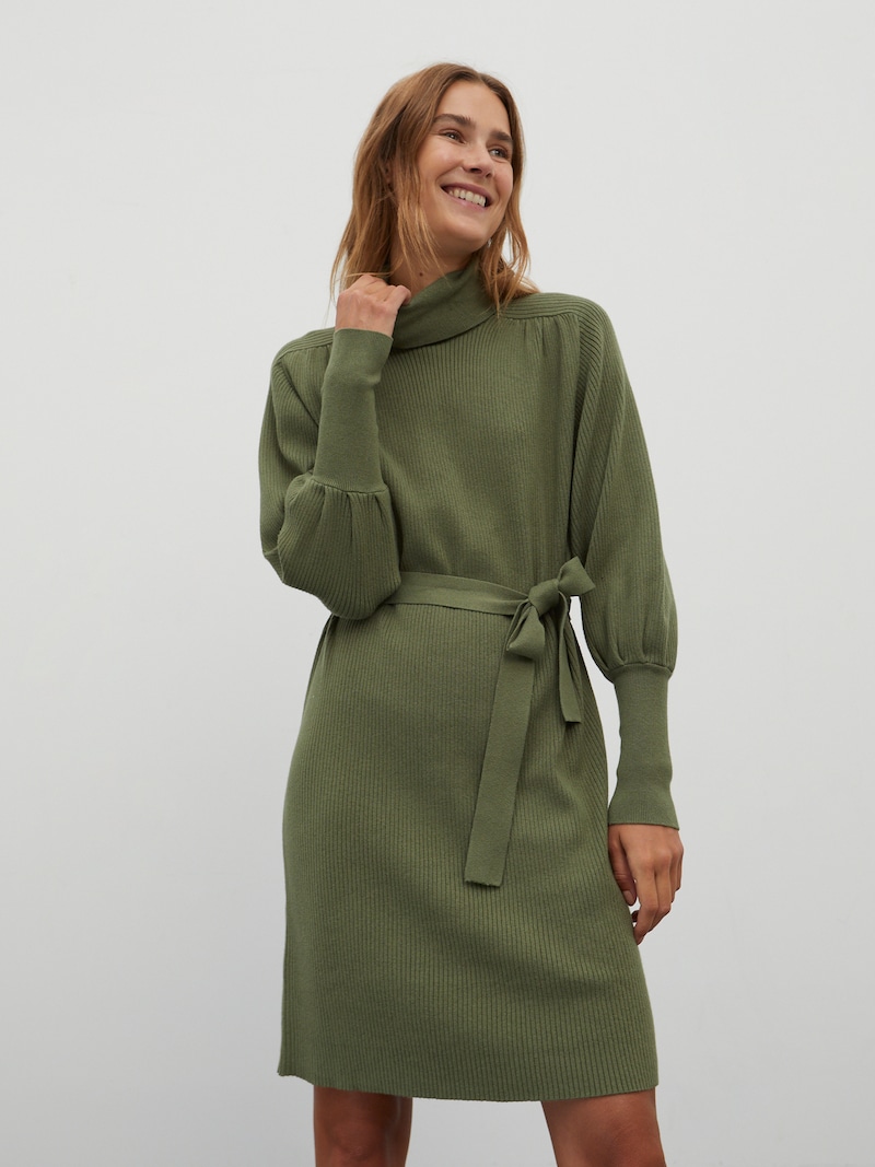 Women Clothing EDITED Knit dresses Olive