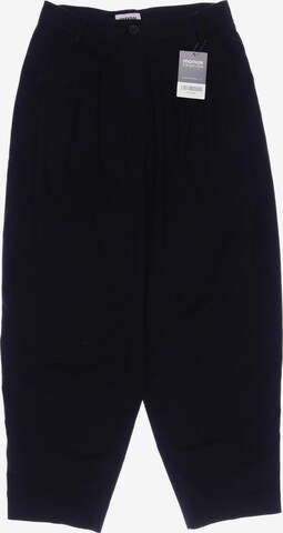 WEEKDAY Pants in S in Black: front