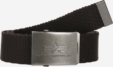 ALPHA INDUSTRIES Belt in Brown: front